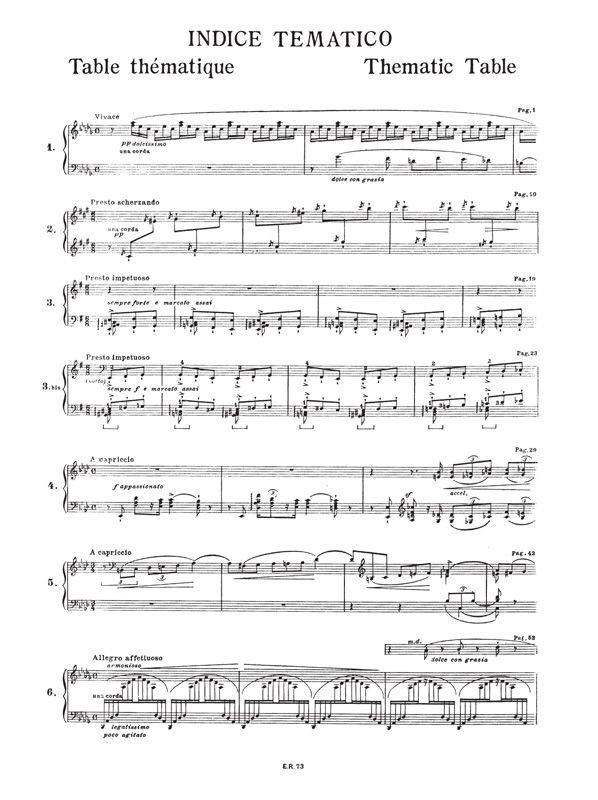 6 Studi Da Concerto - Per Pianoforte - pro klavír